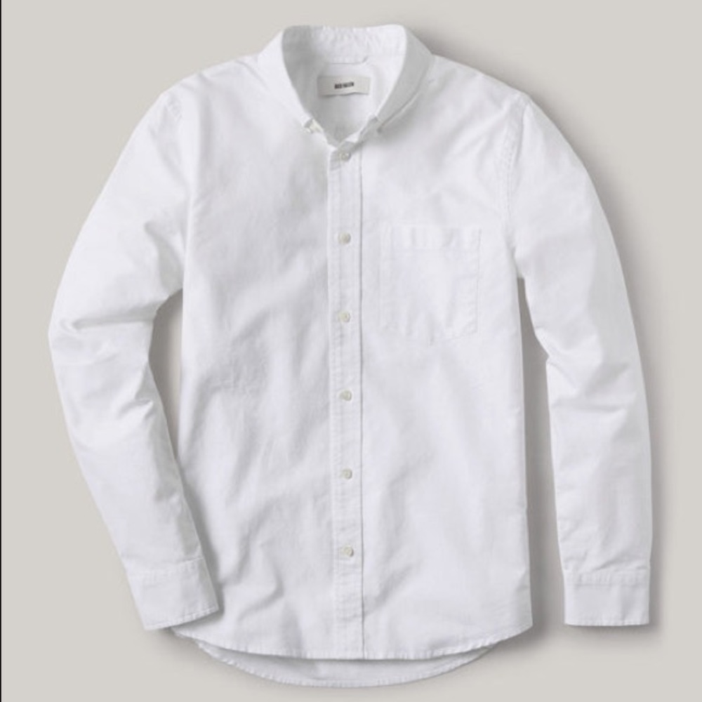 Buck Mason Classic Oxford shirt, size Medium. Brand new with tags.